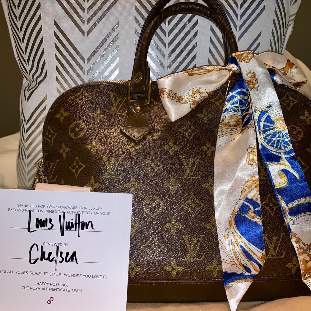 💛 Authentic Vintage Louis Vuitton Alma PM 💜